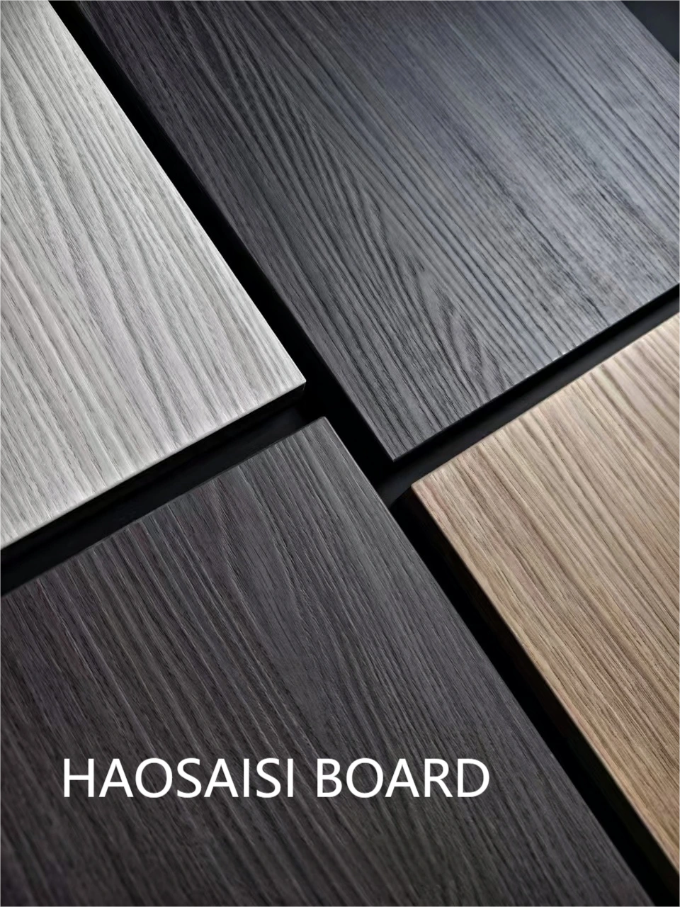 Panneau OSB mélaminé couleur grain de bois/MDF/contreplaqué 1