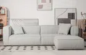 Custom Couch Manufacturers Gray/ Customized by MIGLIO 5792 2