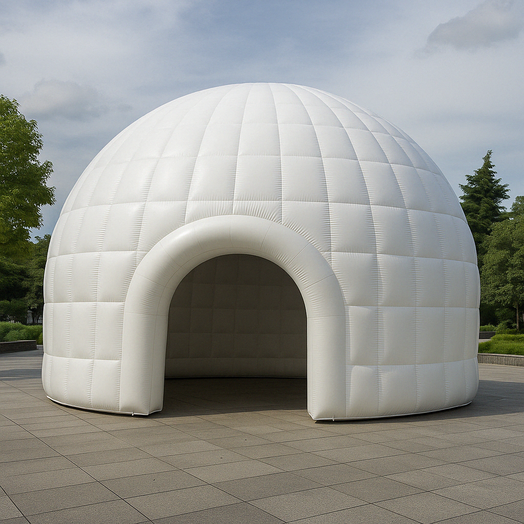 What are the Materials <000000> Uses of Inflatable Domes? 3