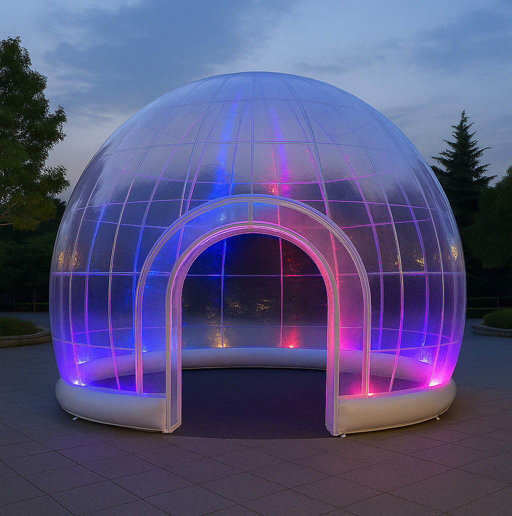 What are the Materials <000000> Uses of Inflatable Domes? 4