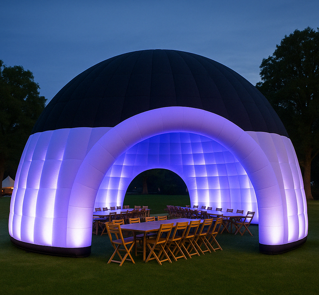 What are the Materials <000000> Uses of Inflatable Domes? 5