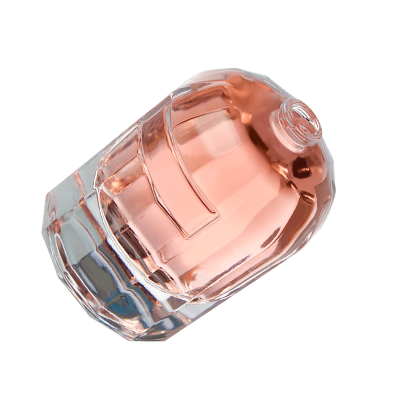 Polygonal glass perfume bottle 7