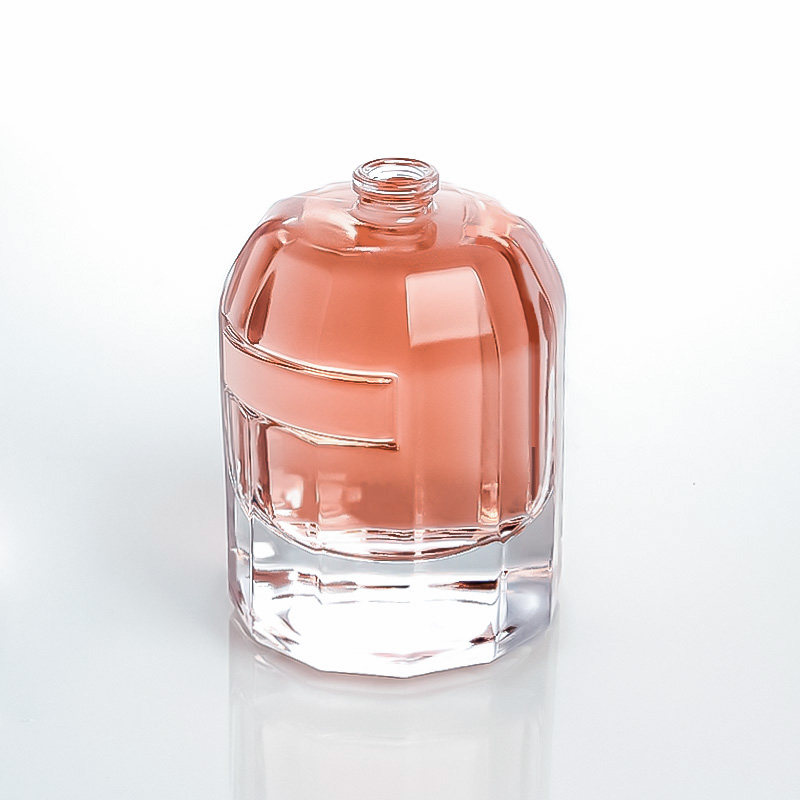 Polygonal glass perfume bottle 1
