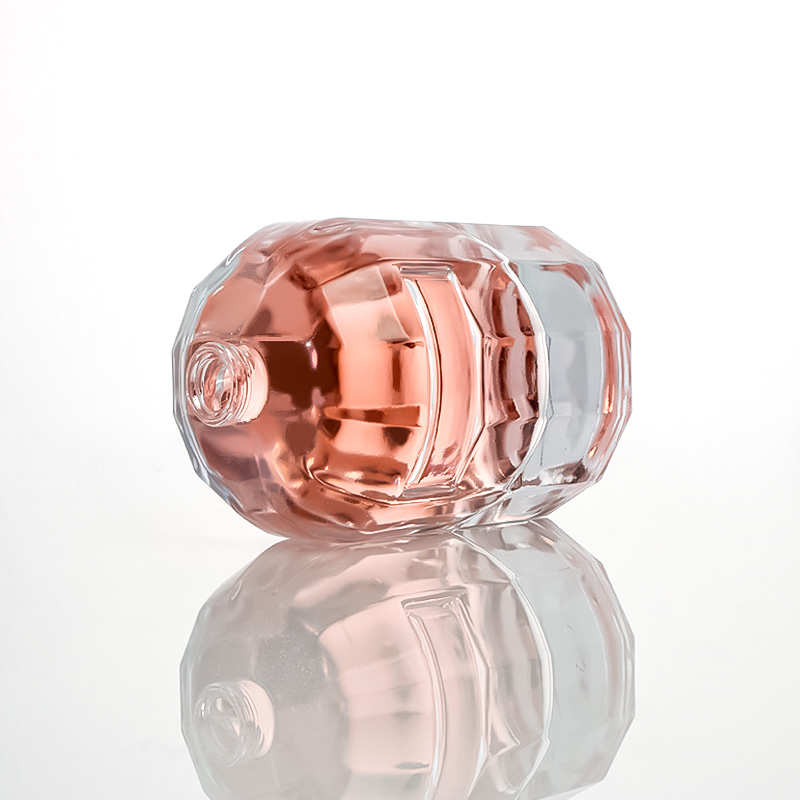 Polygonal glass perfume bottle 5