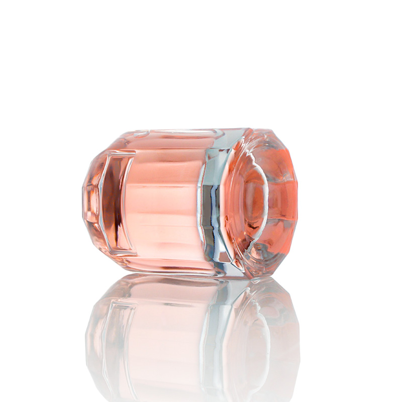 Polygonal glass perfume bottle 2