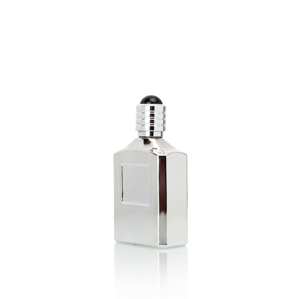 Galvanized glass perfume bottle 2