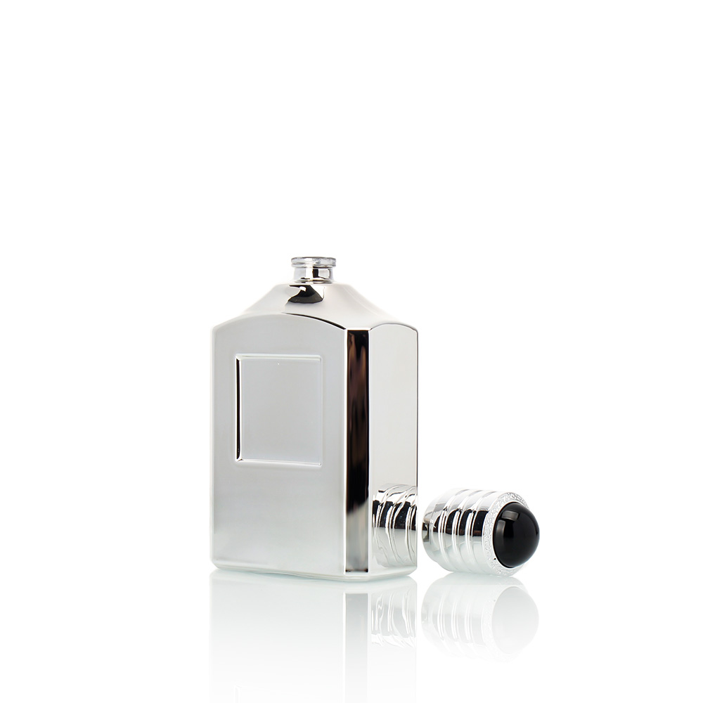 Galvanized glass perfume bottle 3