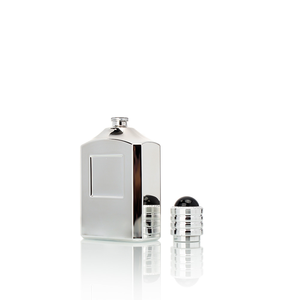 Galvanized glass perfume bottle 4