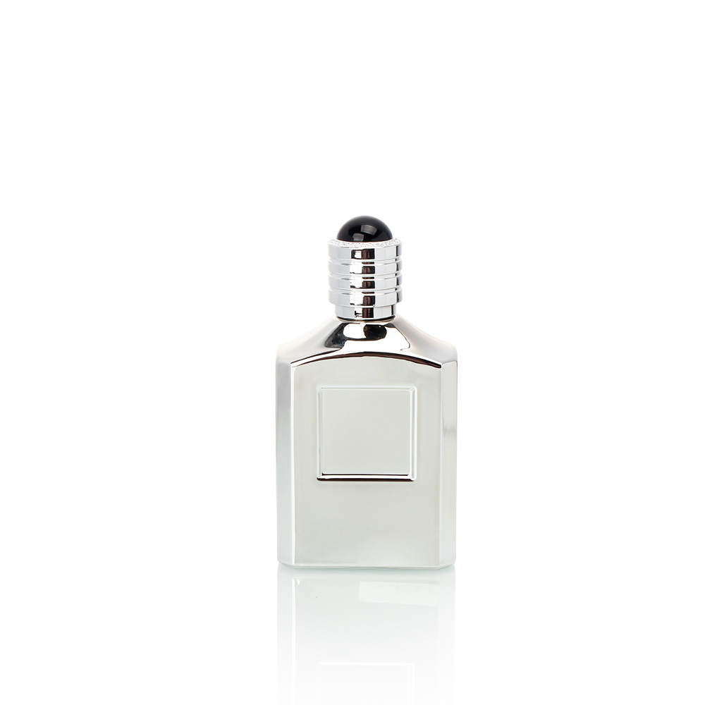 Galvanized glass perfume bottle 6