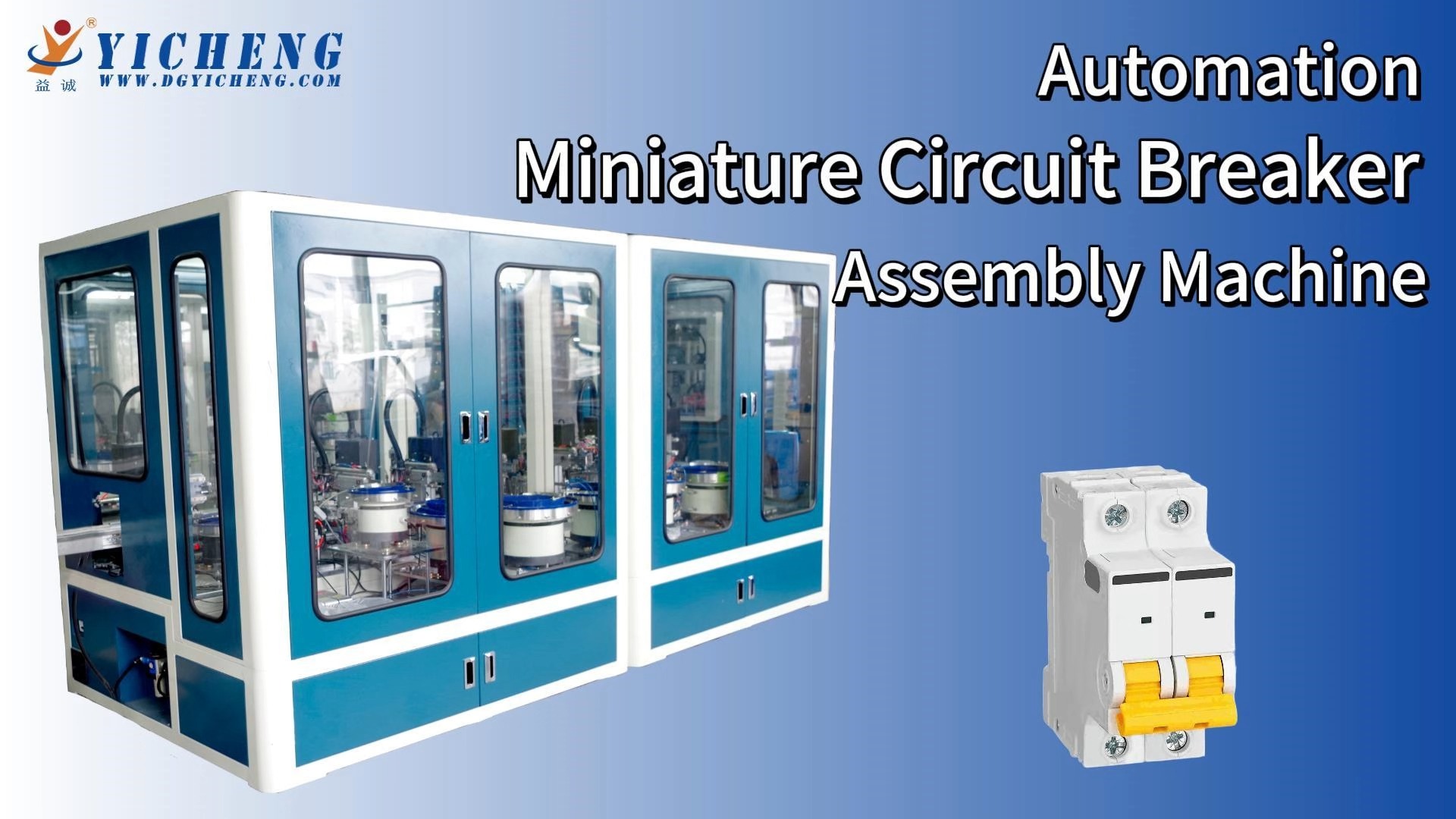 Intelligent MCB Manufacturing Solution Miniature Circuit Breaker Automated Assembly Line 1