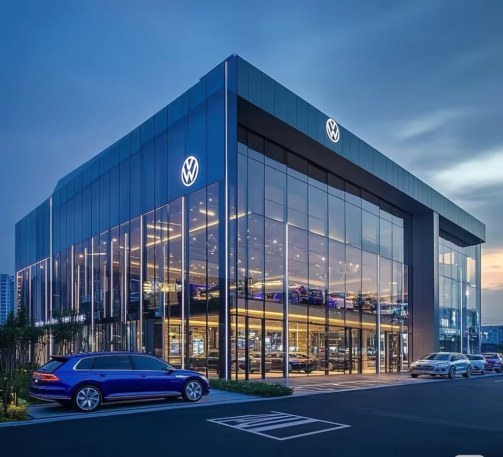 Modern Prefab Multi-Function Steel Structure Building for Commercial Use Multi-Story Shopping Mall Gym Exhibition Hall 1