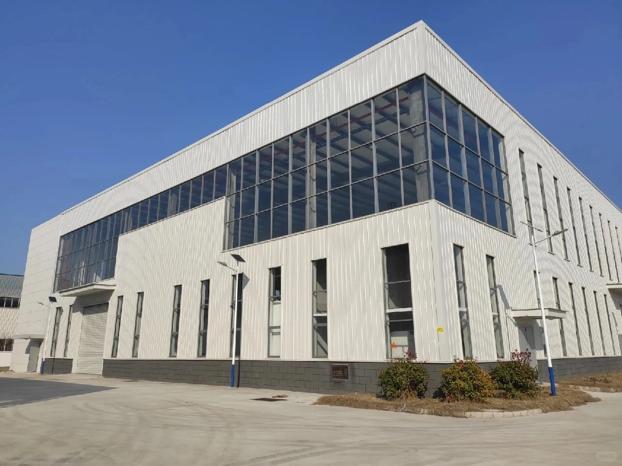 Galvanized Prefab Building Customized Design Construction Steel Structure Workshop 1