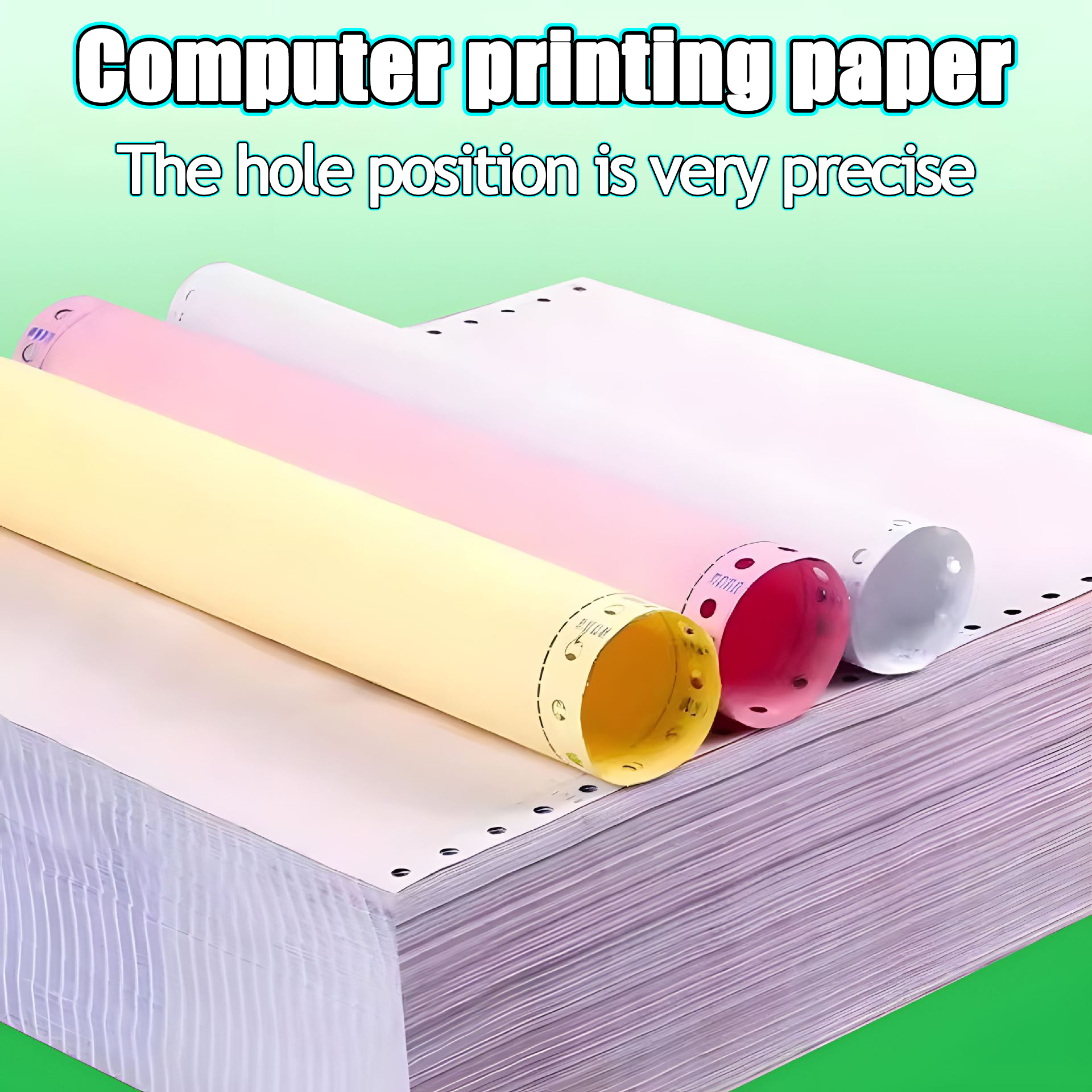 3 Layers Carbonless A4 Printing Paper with High-quality Raw Materials for Small Batch Customization 2