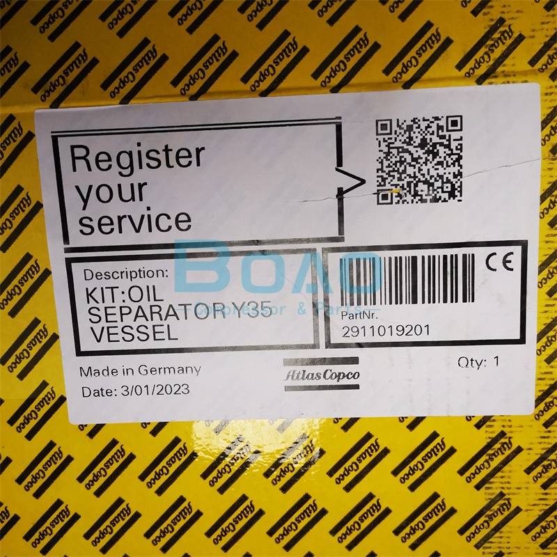 Atlas Copco Air Compressor Oil Separator Maintenance Kit 2911019200 2911019201 1638042983 6