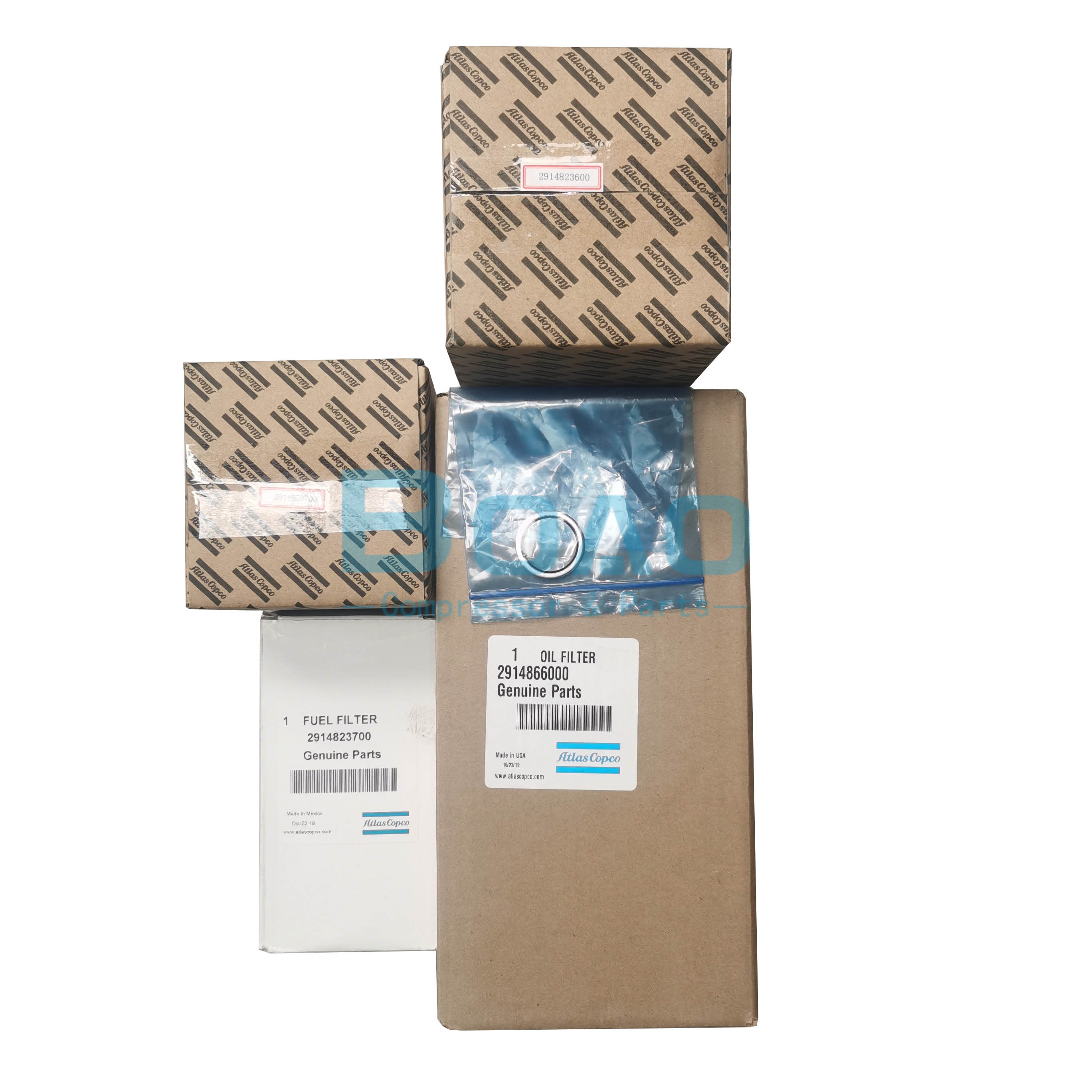Atlas Copco 250H Filter Element Maintenance Kit 3001500000 4