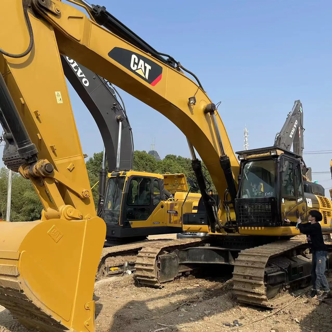 2016 CAT 336D2 36 Ton Used Excavator 100% Ready to Work Secondhand Large Digger Global Delivery 1