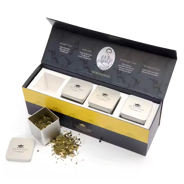 Custom-Printed Luxury Paper Cardboard Tea Gift Box Packaging 1
