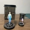 10.1 Inch Lcd Screen 3D Hologram Display Cylindrical Ai Interaction Transparent Holographic Technology Exhibition 3D Display 4