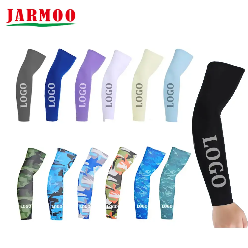 Custom Unisex Motorcycle UV Arm Protectors Ice Silk Arm Sleeves 1