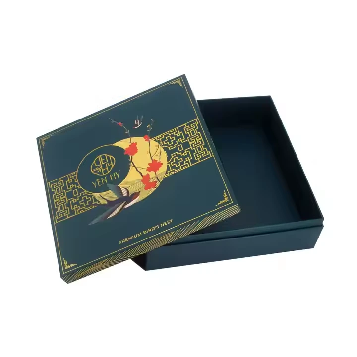 Luxury Bird's Nest Gift Box Packaging Customized Printing Logo 1
