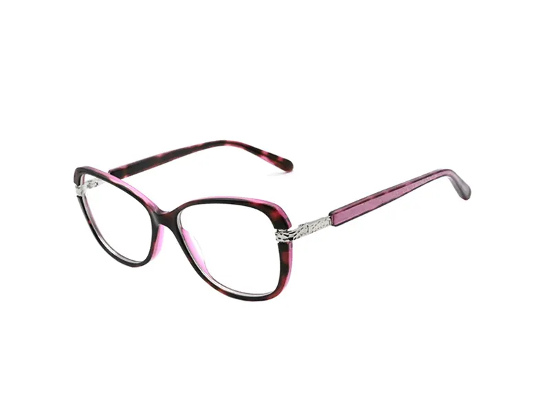 Acetate Eye Glasses Textured / Designer / Modern Classic / Feminine / Statement Wholesale - Quick Wonder 4