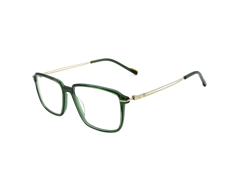 Schnelles Wonder Hollow Design-Ultra-Licht-Titan & optischer Acetat-Rahmen für Männer P-Ra90215 3