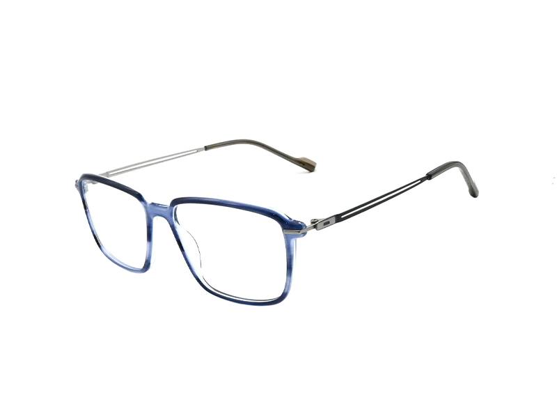 Schnelles Wonder Hollow Design-Ultra-Licht-Titan & optischer Acetat-Rahmen für Männer P-Ra90215 4