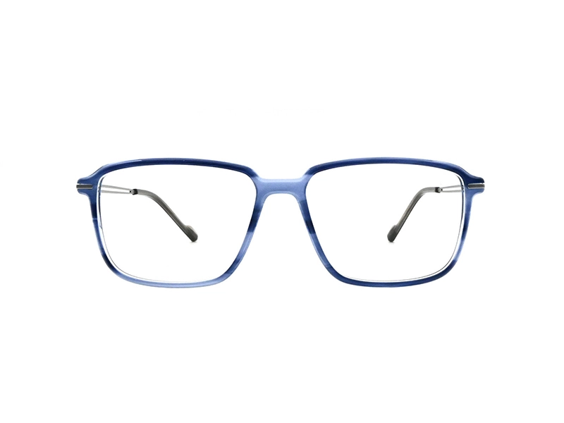 Diseño rápido de Wonder Hollow-Titanio Ultra-Light & Marco óptico de acetato para hombres P-RA90215 1