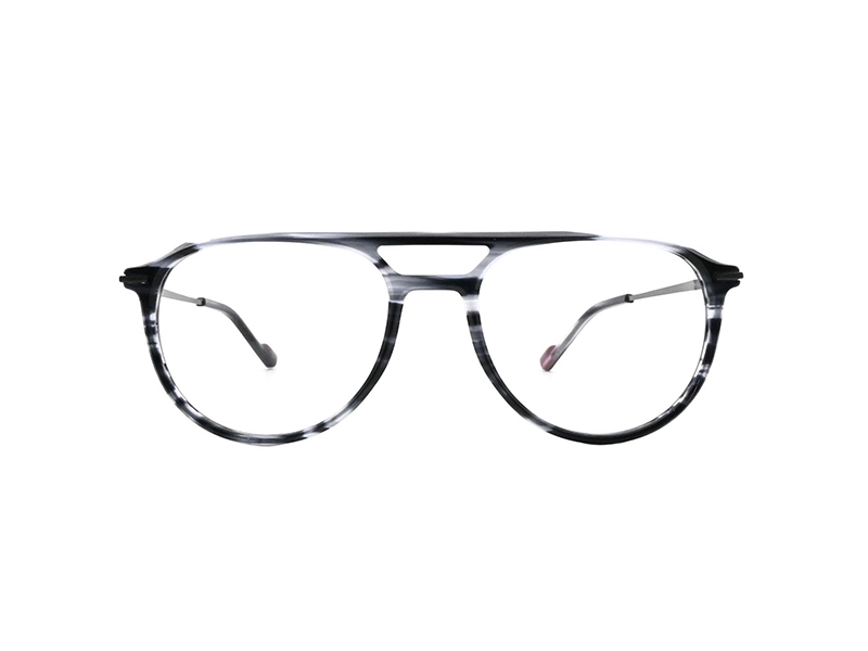 QUICK WONDER Ultra-Light Optical Frame for Men – Titanium & Acetate Double Bridge Design P-RA90219 1