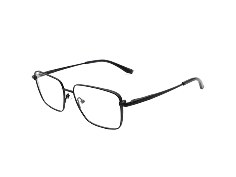 Schnelles Wunder Tech Herren-Titan-optischer Rahmen-Vergrößerter Fensterdraht p-T40167 5