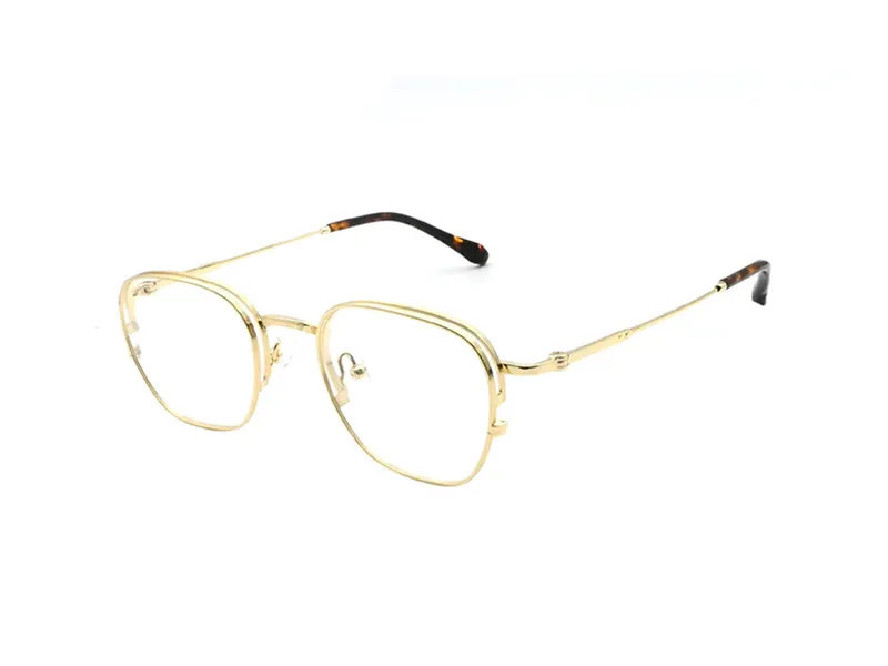 Best Titanium Glasses Frames Tech+ / Japanese-Inspired / Asymmetric / Dual Circle Wire Design by Quick Wonder 3