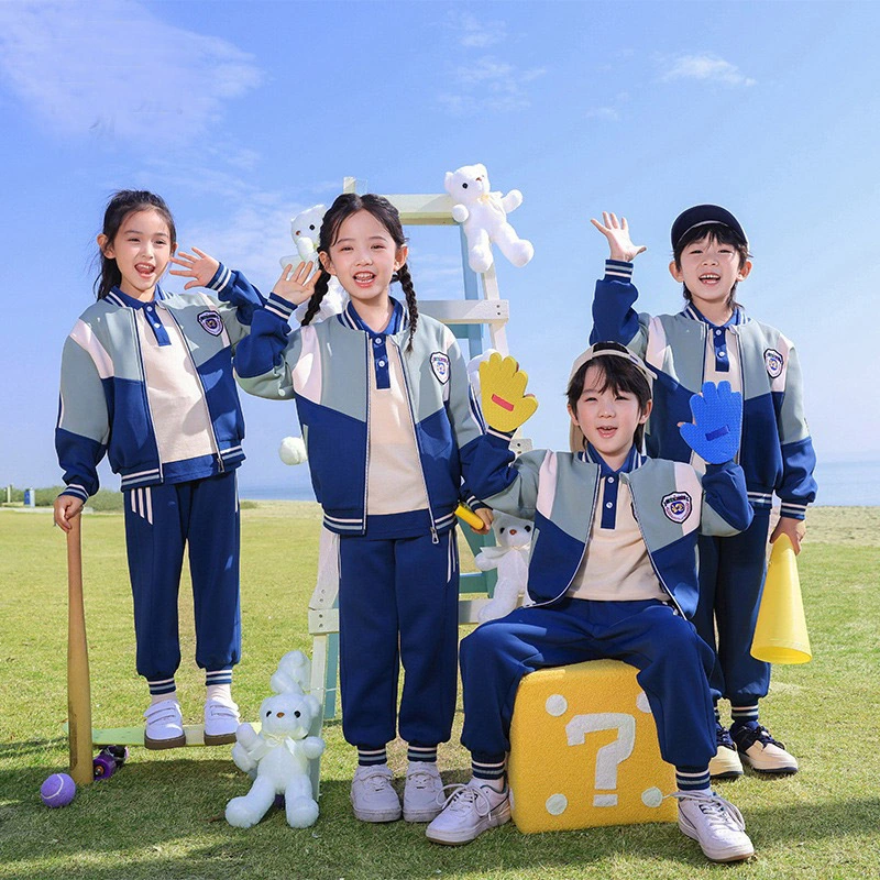 Student School Uniform Tracksuit Set for Boys and Girls 1