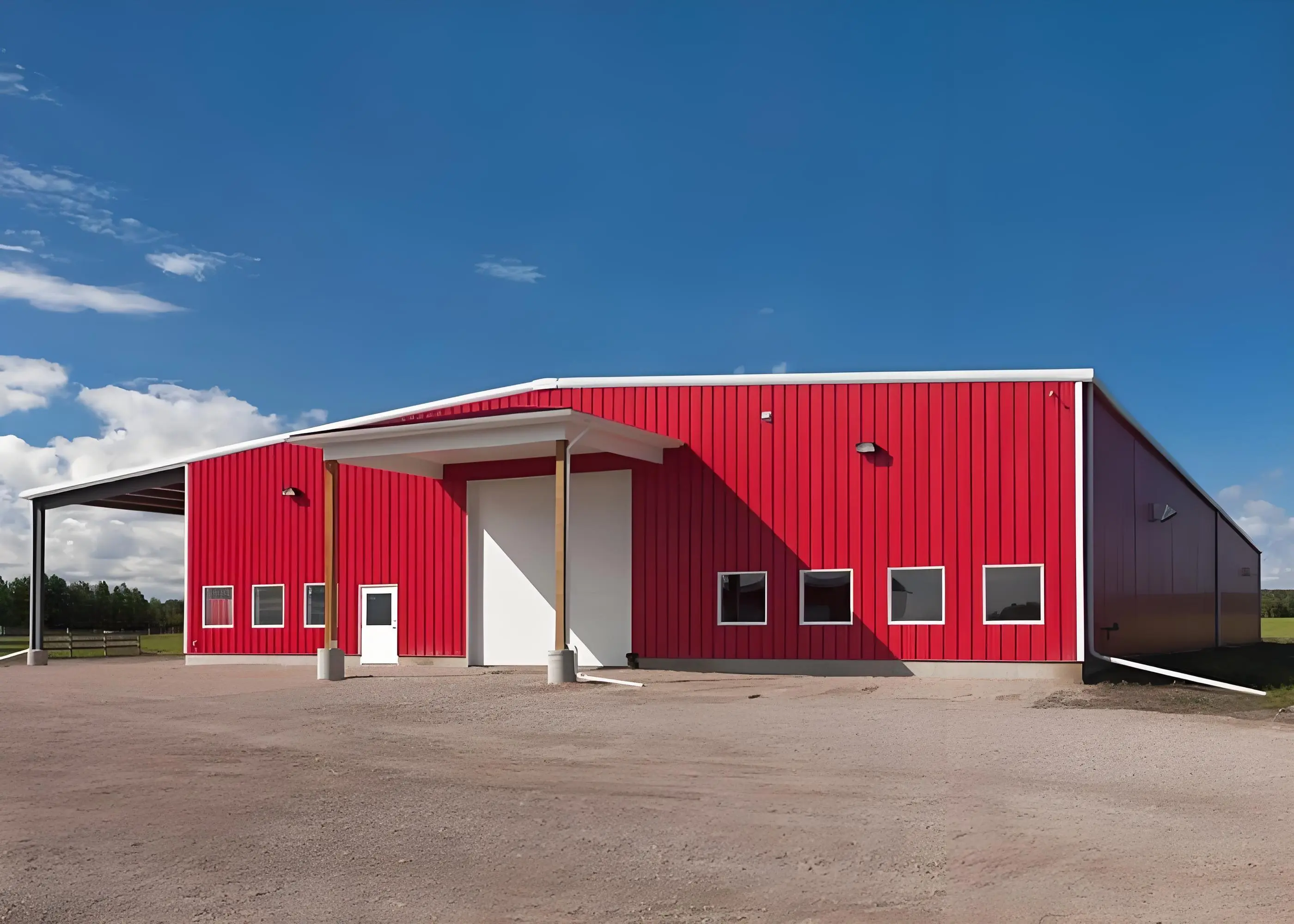 Good Prefab Quick Build Steel Structure Warehouse Storage Warehouse Building for Sale 1