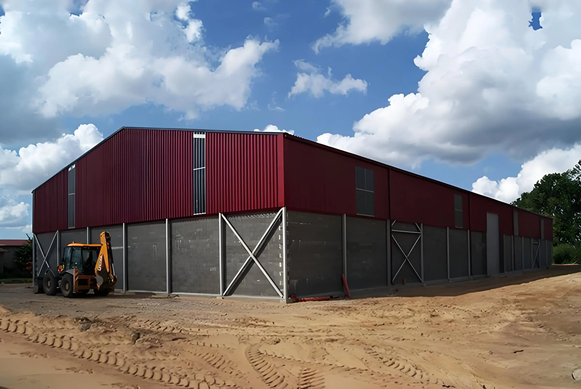 2025 Prefabricated Steel Structure Office Hotel Warehouse Workshop Building Pre-Engineered Structural Steel Building 1