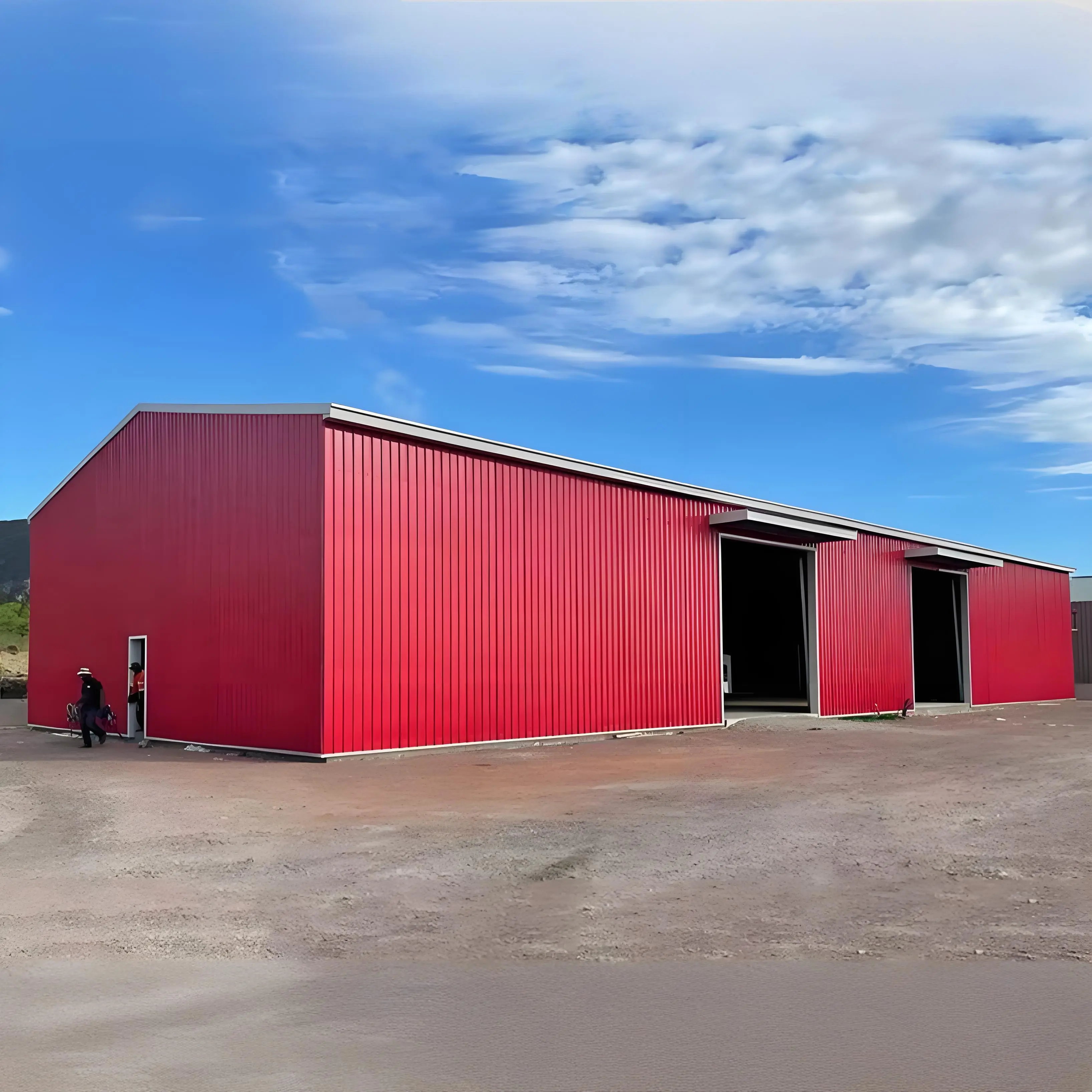 Galvanized Prefab Building Customized Design Construction Steel Structure Warehouse 1