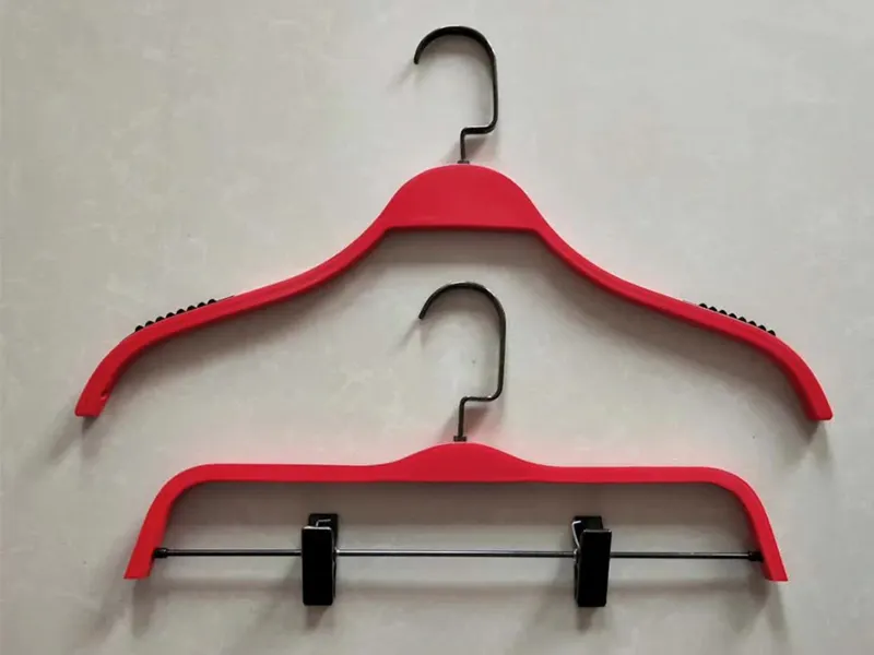 Kids White Wooden Hangers 43cm by LEEVANS 3