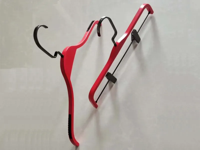 Kids White Wooden Hangers 43cm by LEEVANS 6