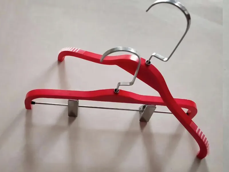 Kids White Wooden Hangers 43cm by LEEVANS 5
