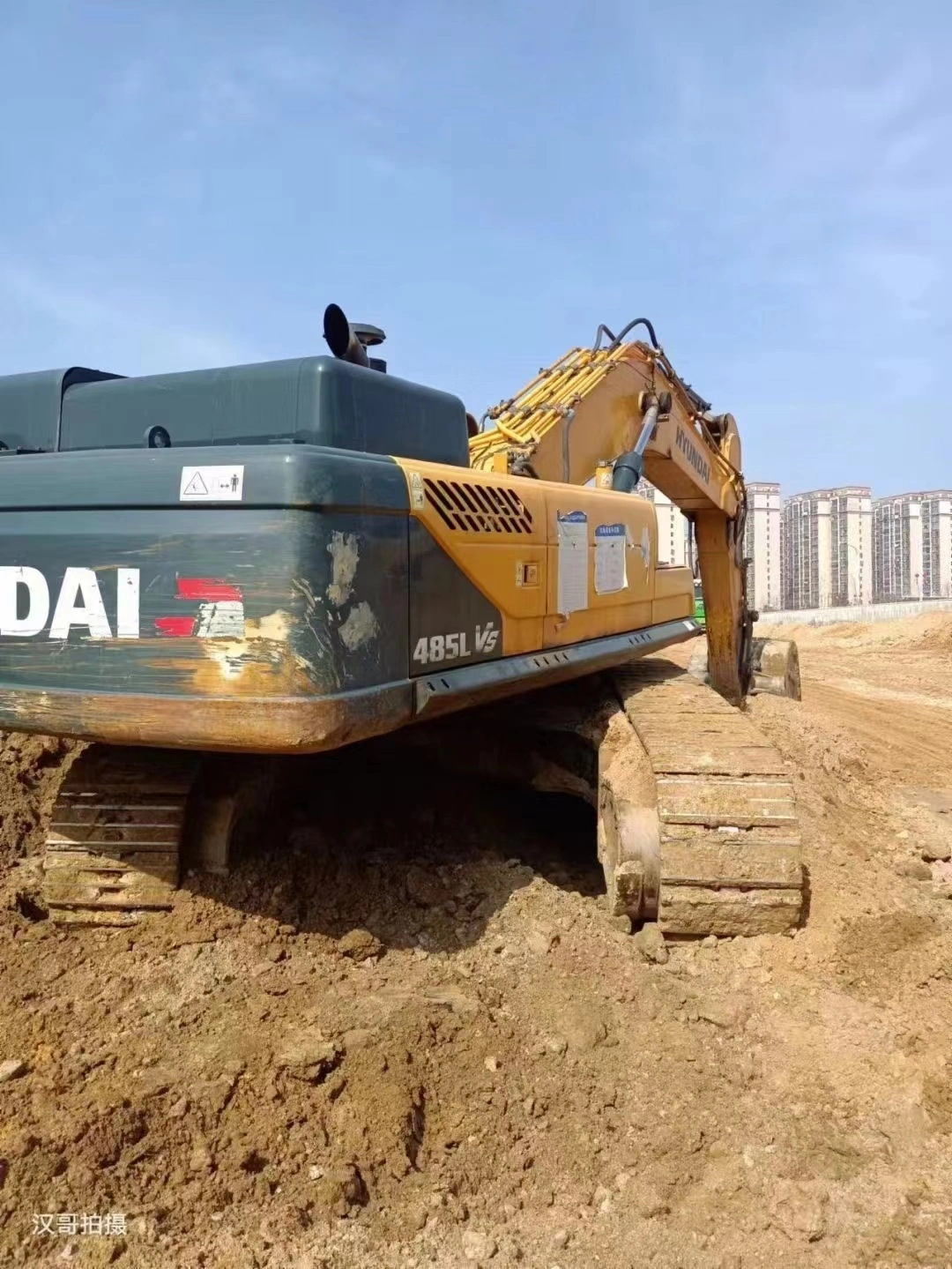 2018 Hyundai 485VS Used Crawler Excavator High Quality Secondhand Digger in Shanghai Yard 1