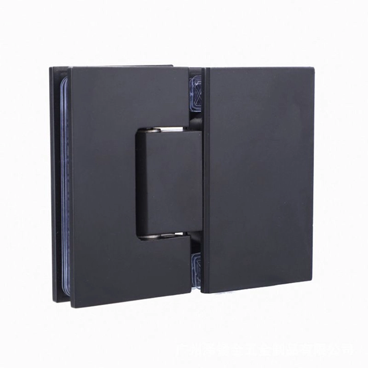 Shower Hinge Matt Black Stainless Steel Glass Door Hinge 1