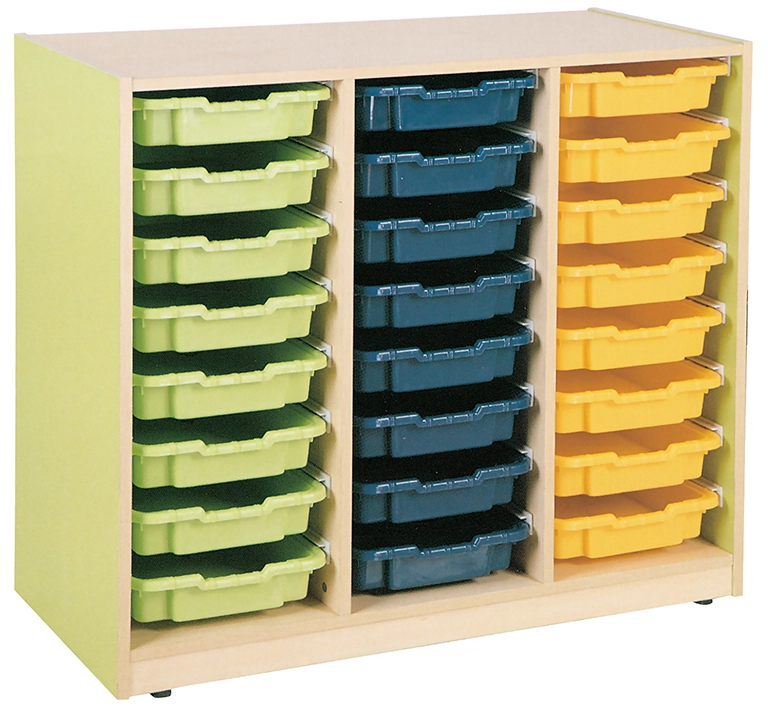 Pre School Kid Toy Cabinet with Plastic Boxes 1