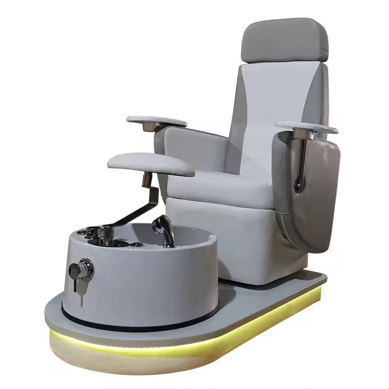 OEM Beauty Salon Furniture Pedicure Station Chairs Luxury No Plumbing Pedicure Chair Foot Spa Chair Silla De Pedicura 1