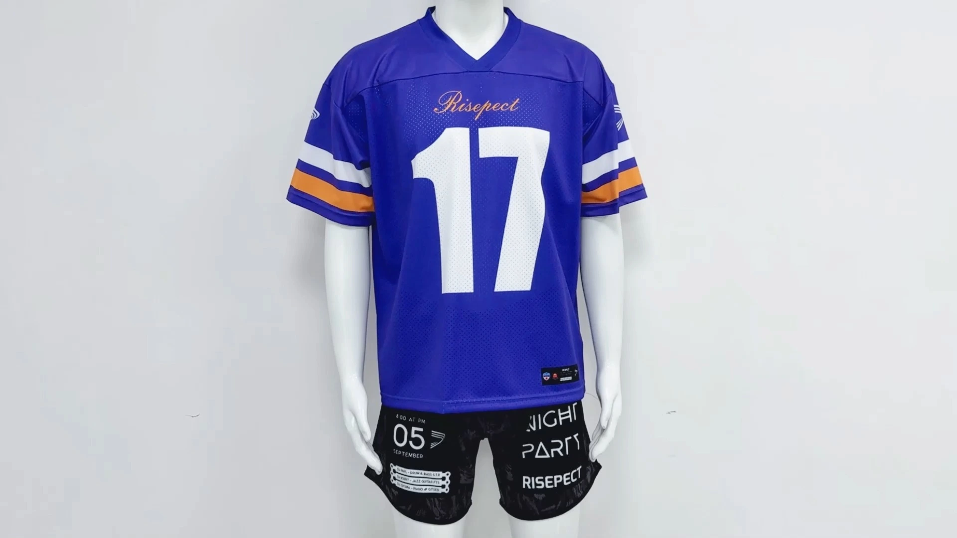 Old-School Football Jersey Classic Design and Comfortable Fit for True Fans of the Game 1