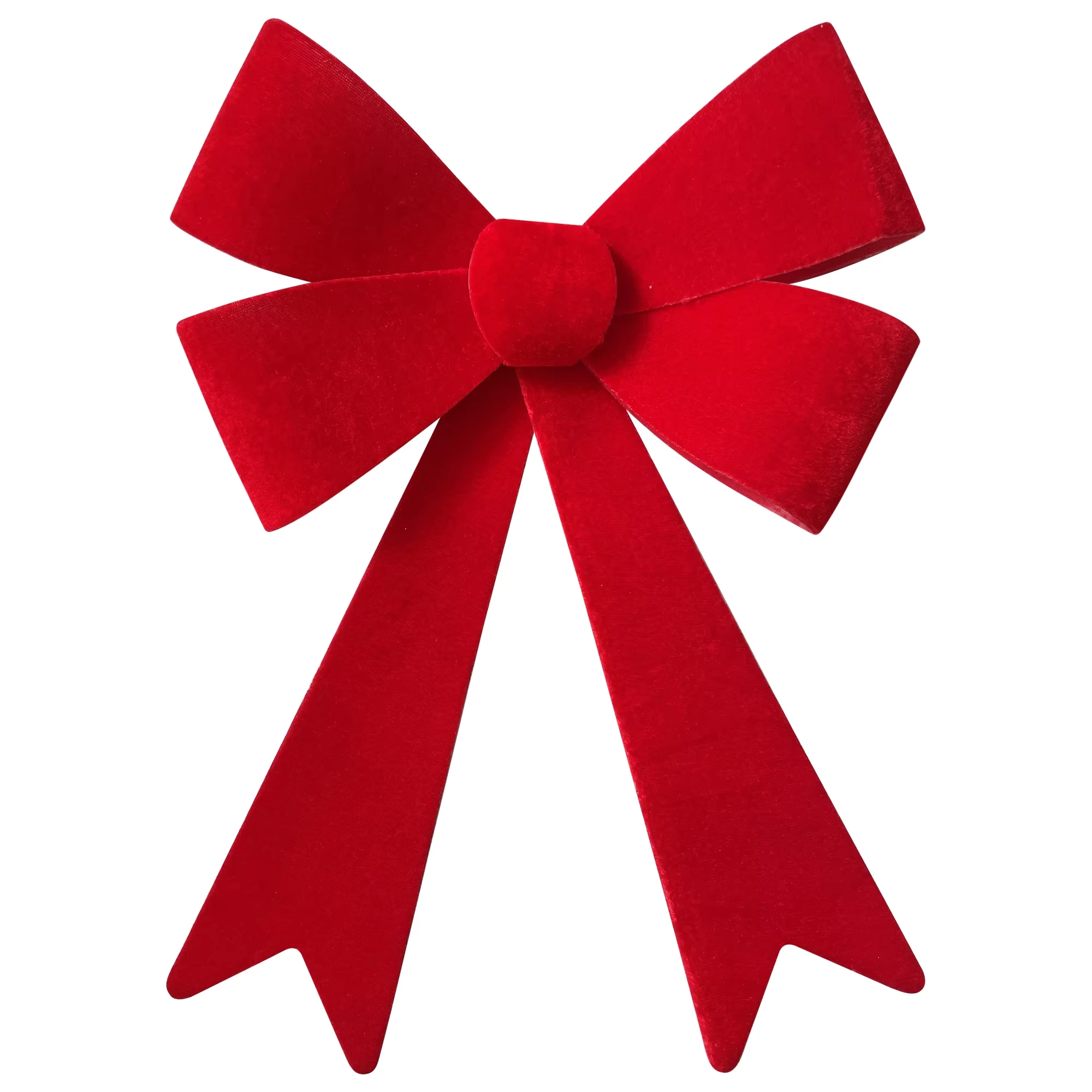 MSD Factory Hot Sale Christmas High Quality  PVC  Bow for Christmas Tree and Furniture Decoration 1