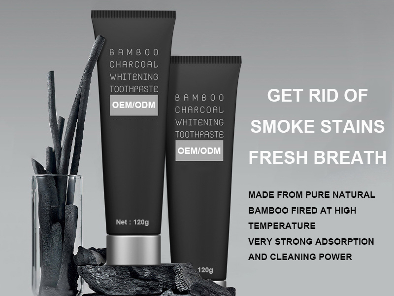 Bamboo Charcoal Whitening Fresh Breath Toothpaste 2