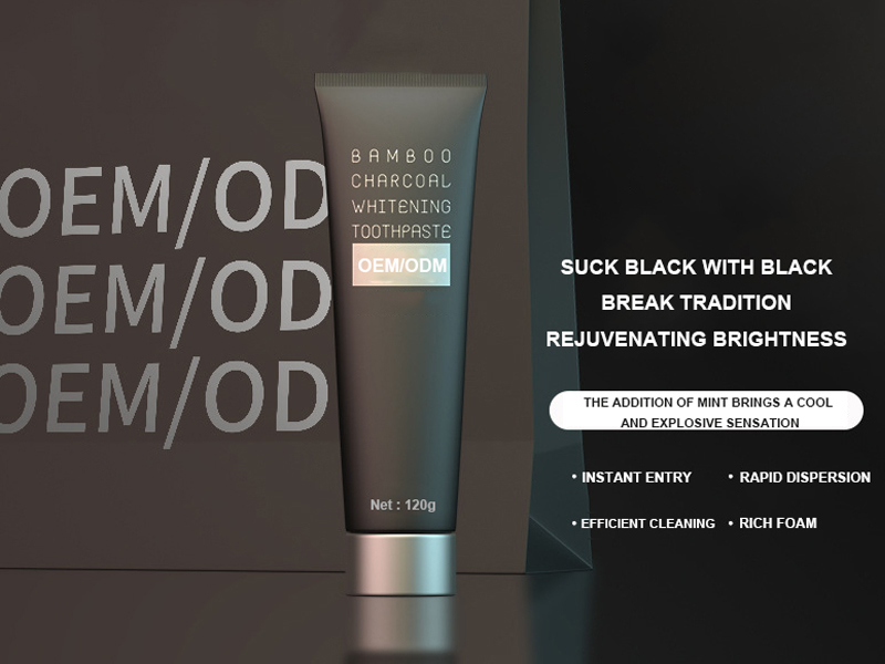 Bamboo Charcoal Whitening Fresh Breath Toothpaste 3
