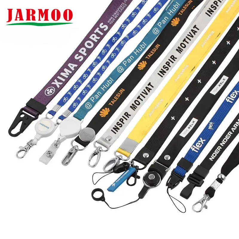 Custom Design Dye Polyester Safety Sublimation Lanyards With Hook 1