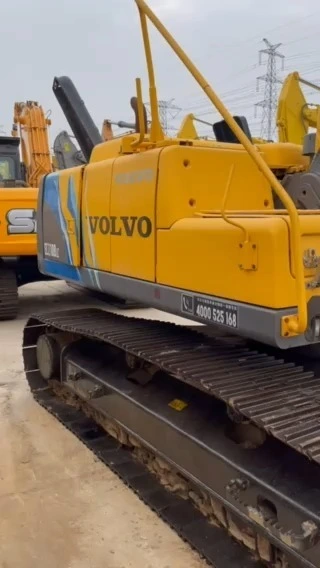 2010 VOLVO EC210BLC Used Crawler Excavator 21 Ton Secondhand Digger in Shanghai Yard Global Delivery 1