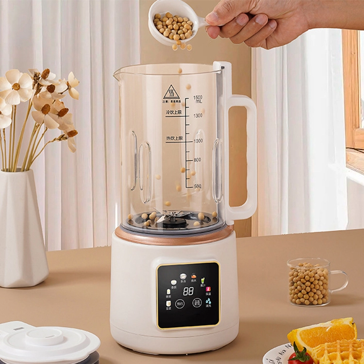 Large Juicer Mixer With 1.5L Visual glass For Soy milk And Juice 1