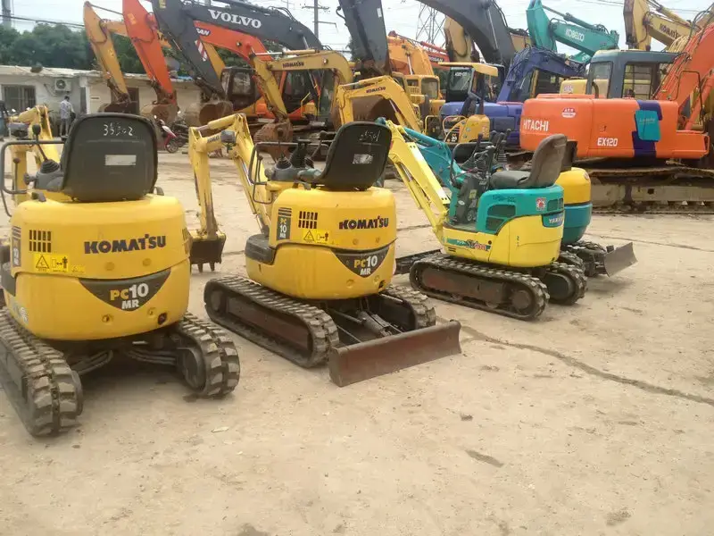 2nd Hand Diggers Komatsu Pc01 Excavator by Junwei Machinery 5